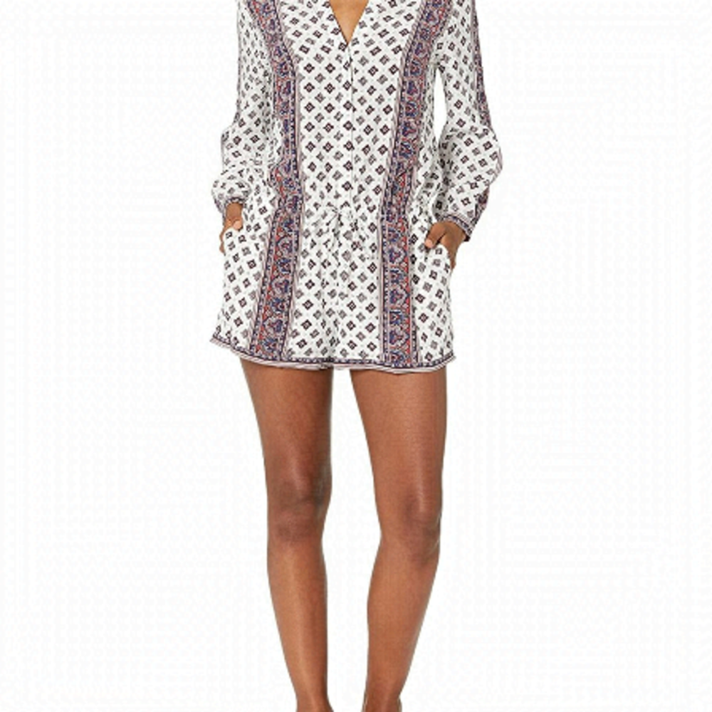 Joie Akeela Romper 100% Silk size XS